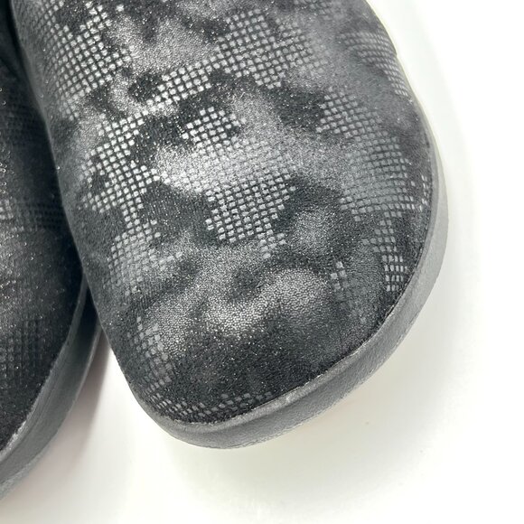 6W 6 WIDE WIDTH Clarks Talen Pace Black Slip Resistant Slip‎ On Clogs Shoes New - Picture 5 of 12